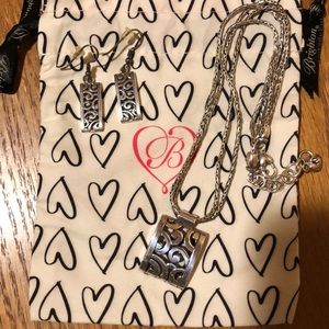 Brighton necklace and earrings